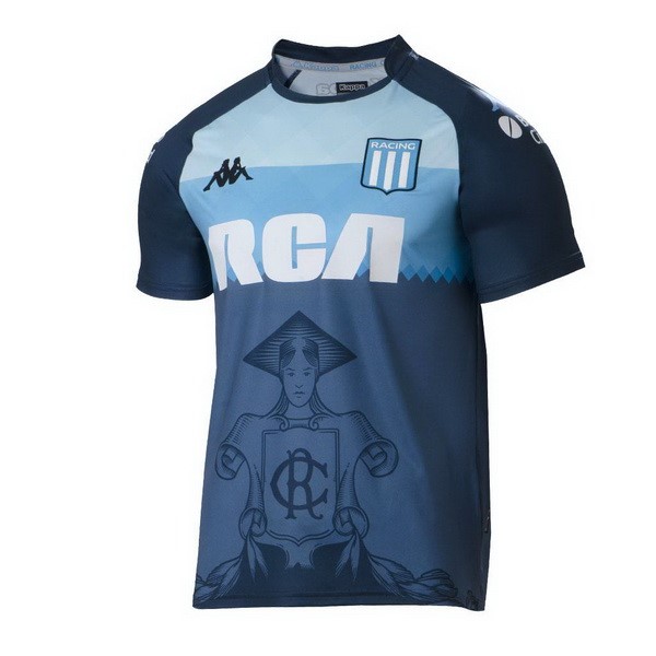 Camiseta Racing Club Tercera equipo 2018-19 Azul
